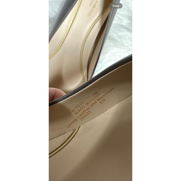 Cole Haan Grand Ambition Womens Size 9B Slip On Pointed Wedge W15849 Gray - Picture 8 of 8